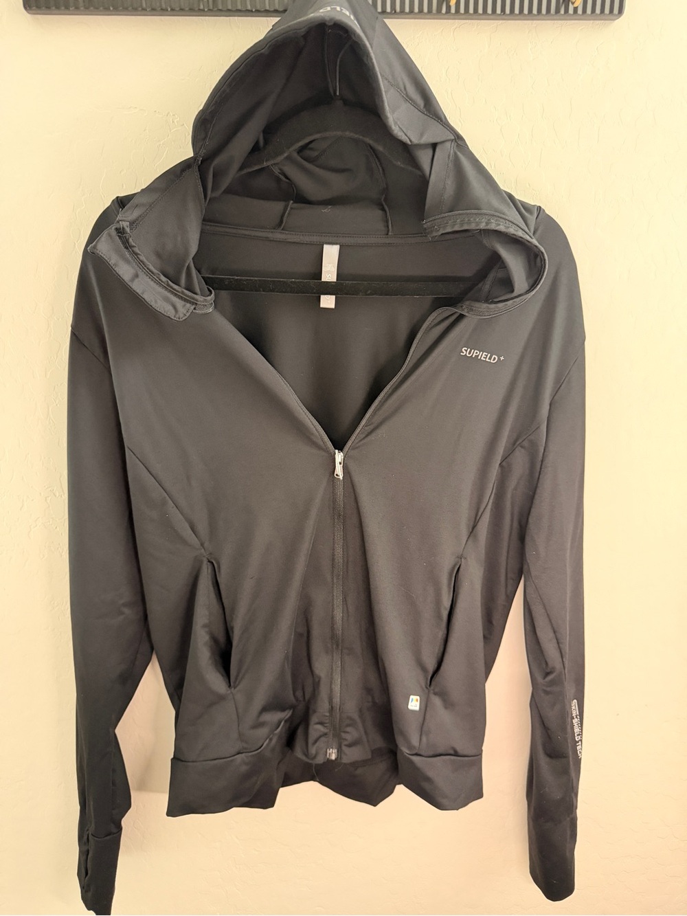UV Hoodie Jacket Lightweight with Pockets and Thumbholes